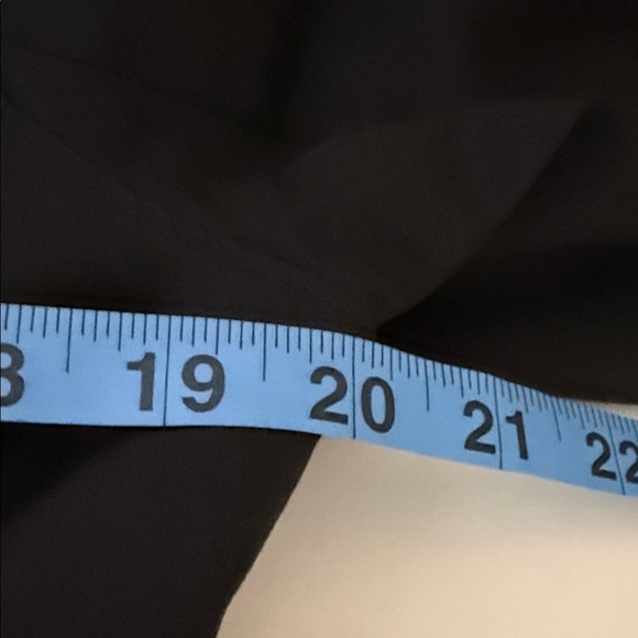 Betsey Johnson Black Trench Coat with cream trim. - Picture 13 of 16